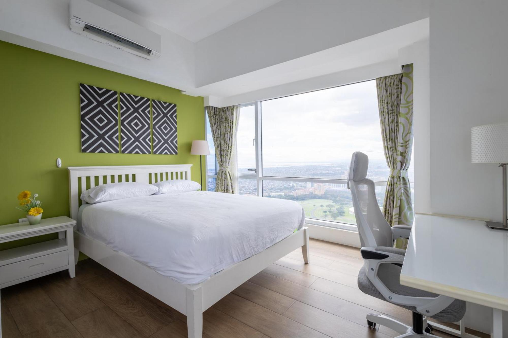 마닐라 New 2Br Of 86Sqm With Parking & Netflix In Bgc 아파트 외부 사진