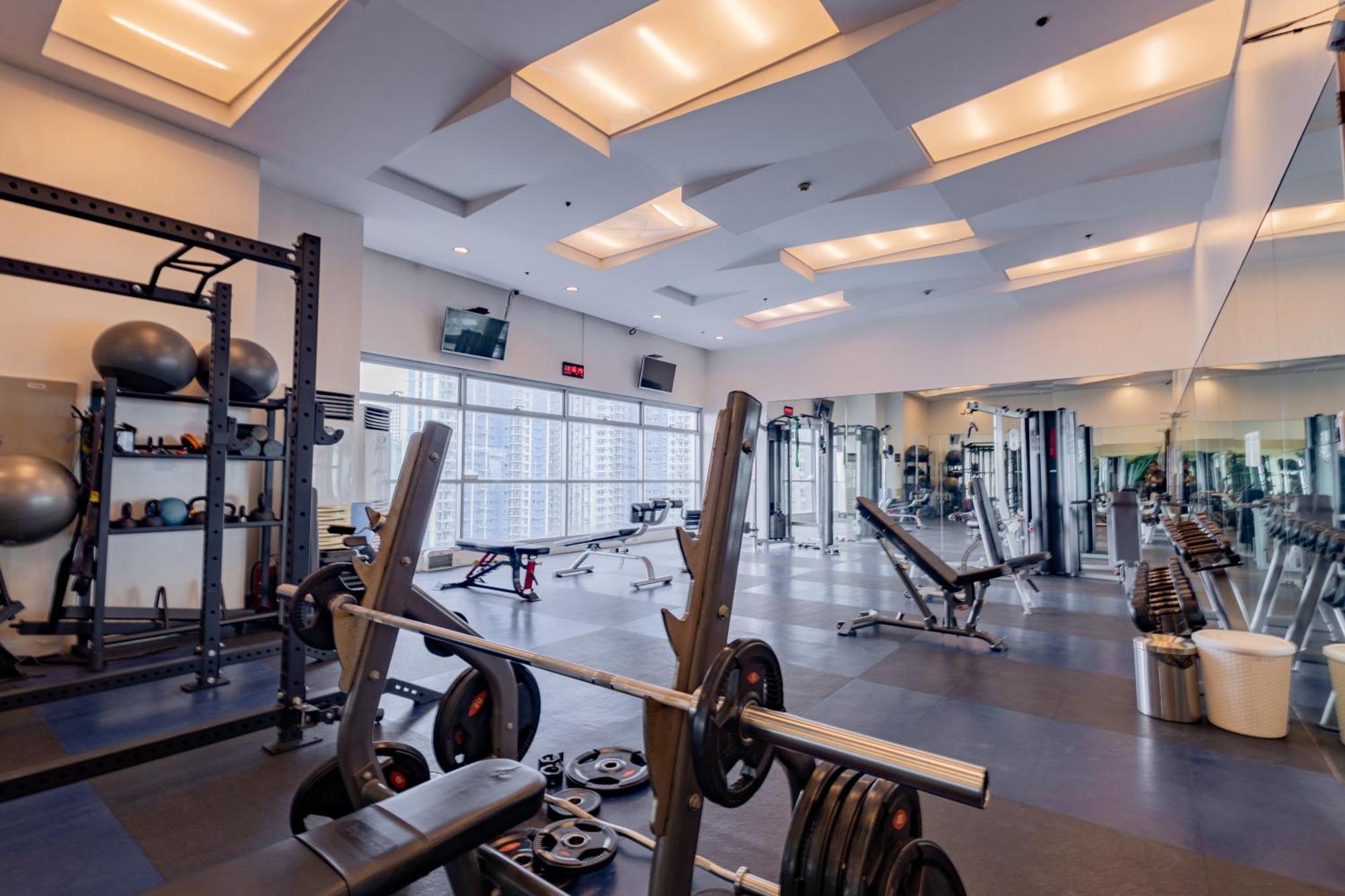 마닐라 New 2Br Of 86Sqm With Parking & Netflix In Bgc 아파트 외부 사진