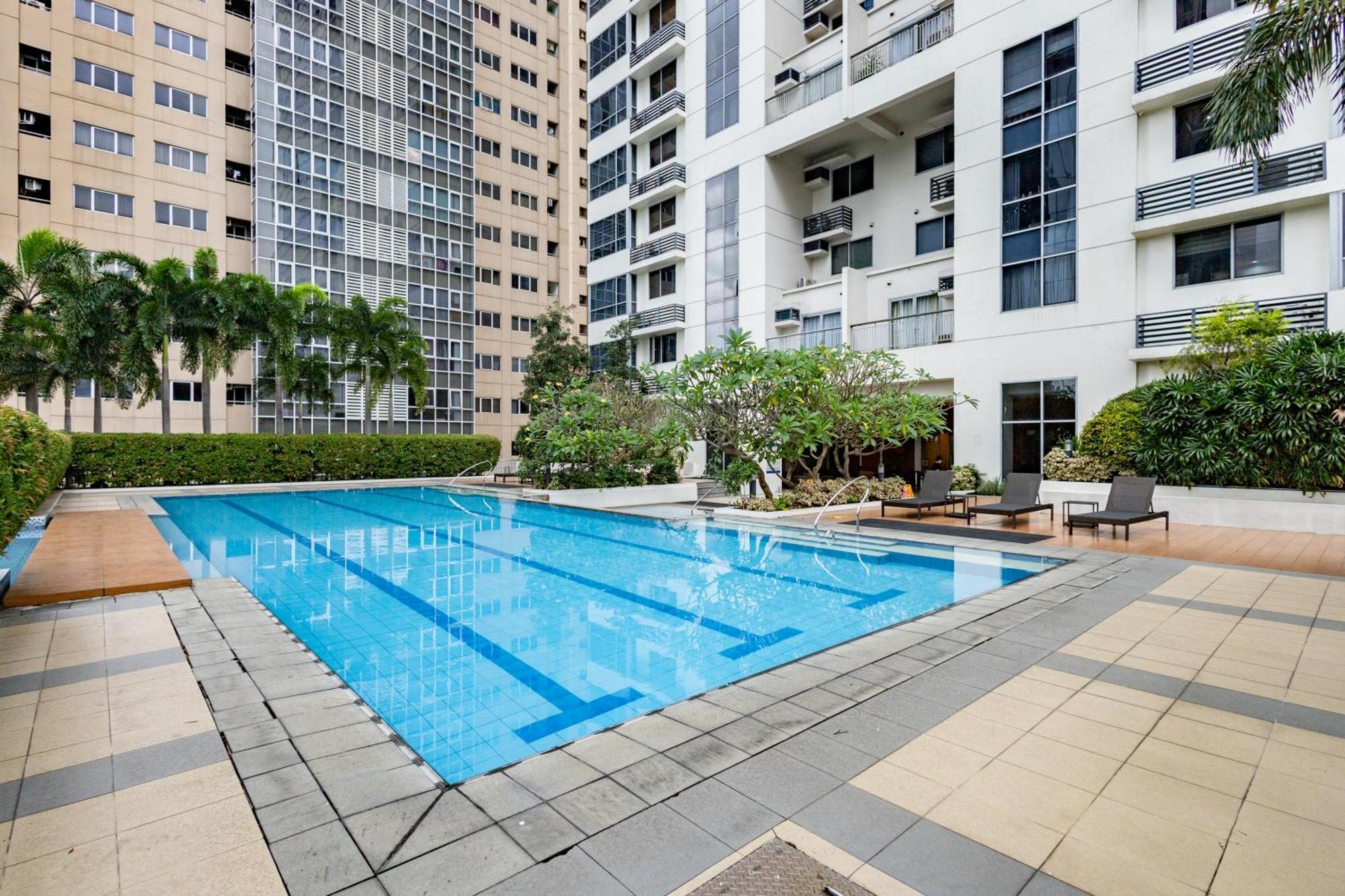 마닐라 New 2Br Of 86Sqm With Parking & Netflix In Bgc 아파트 외부 사진