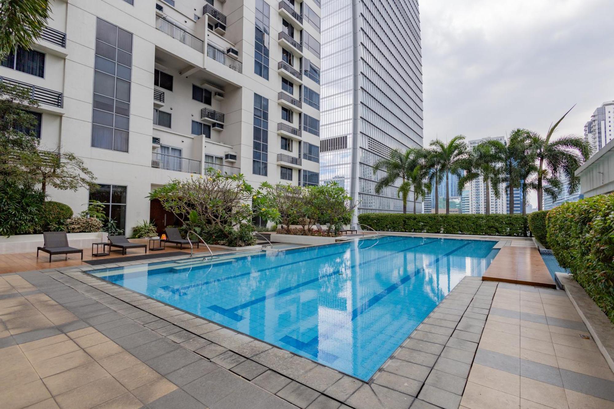 마닐라 New 2Br Of 86Sqm With Parking & Netflix In Bgc 아파트 외부 사진