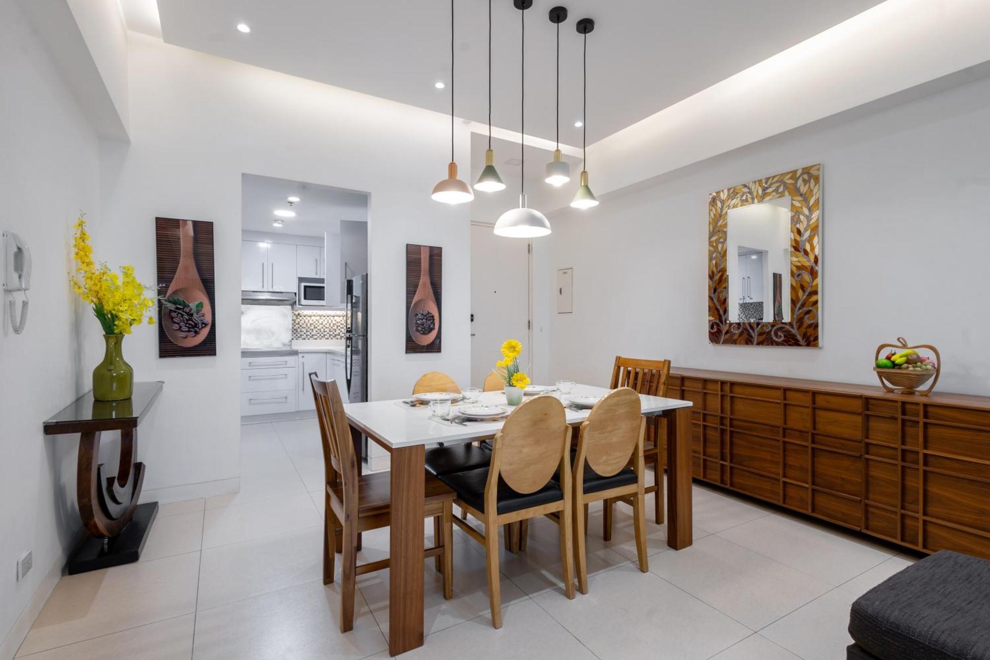 마닐라 New 2Br Of 86Sqm With Parking & Netflix In Bgc 아파트 외부 사진