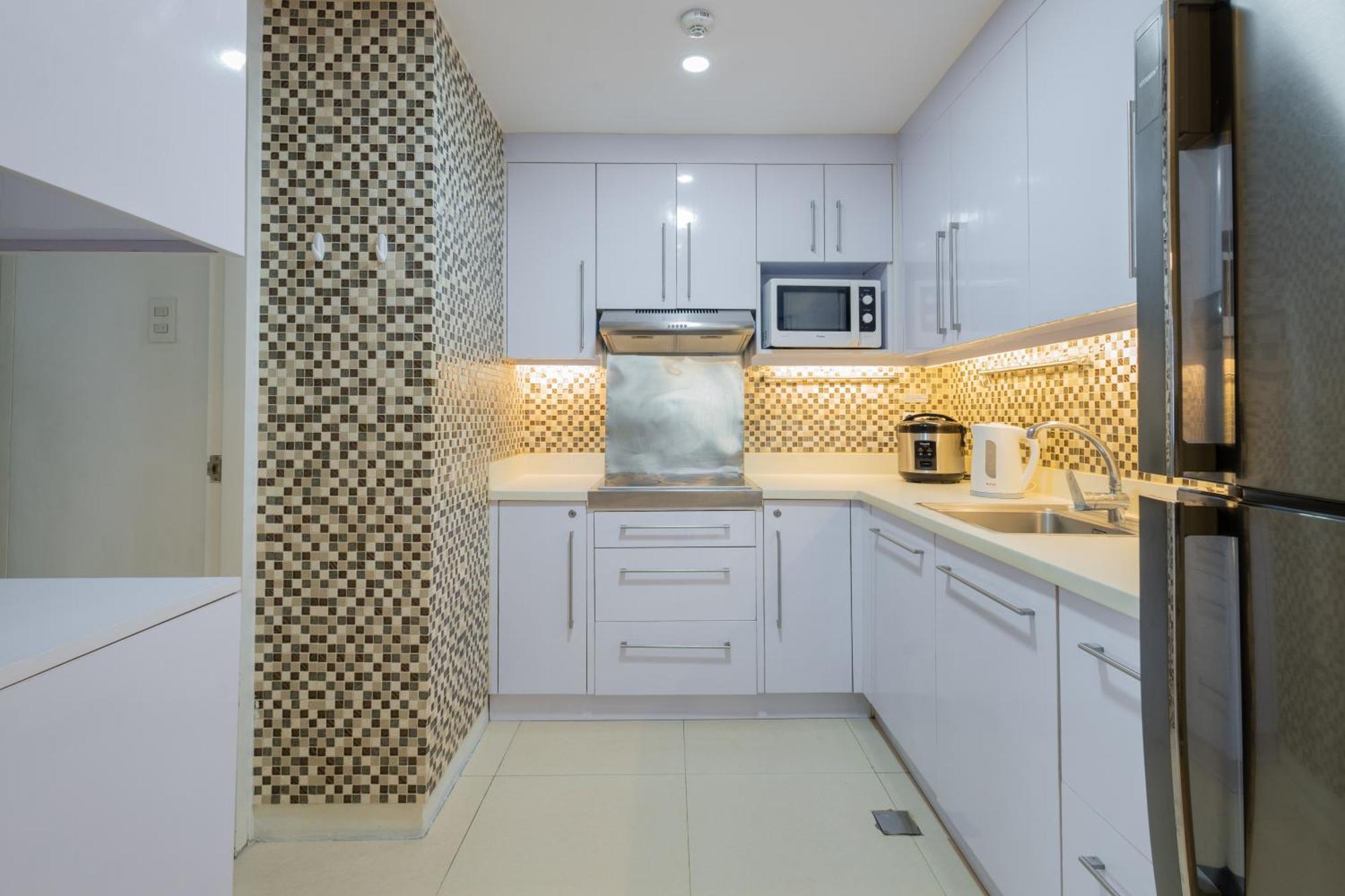 마닐라 New 2Br Of 86Sqm With Parking & Netflix In Bgc 아파트 외부 사진