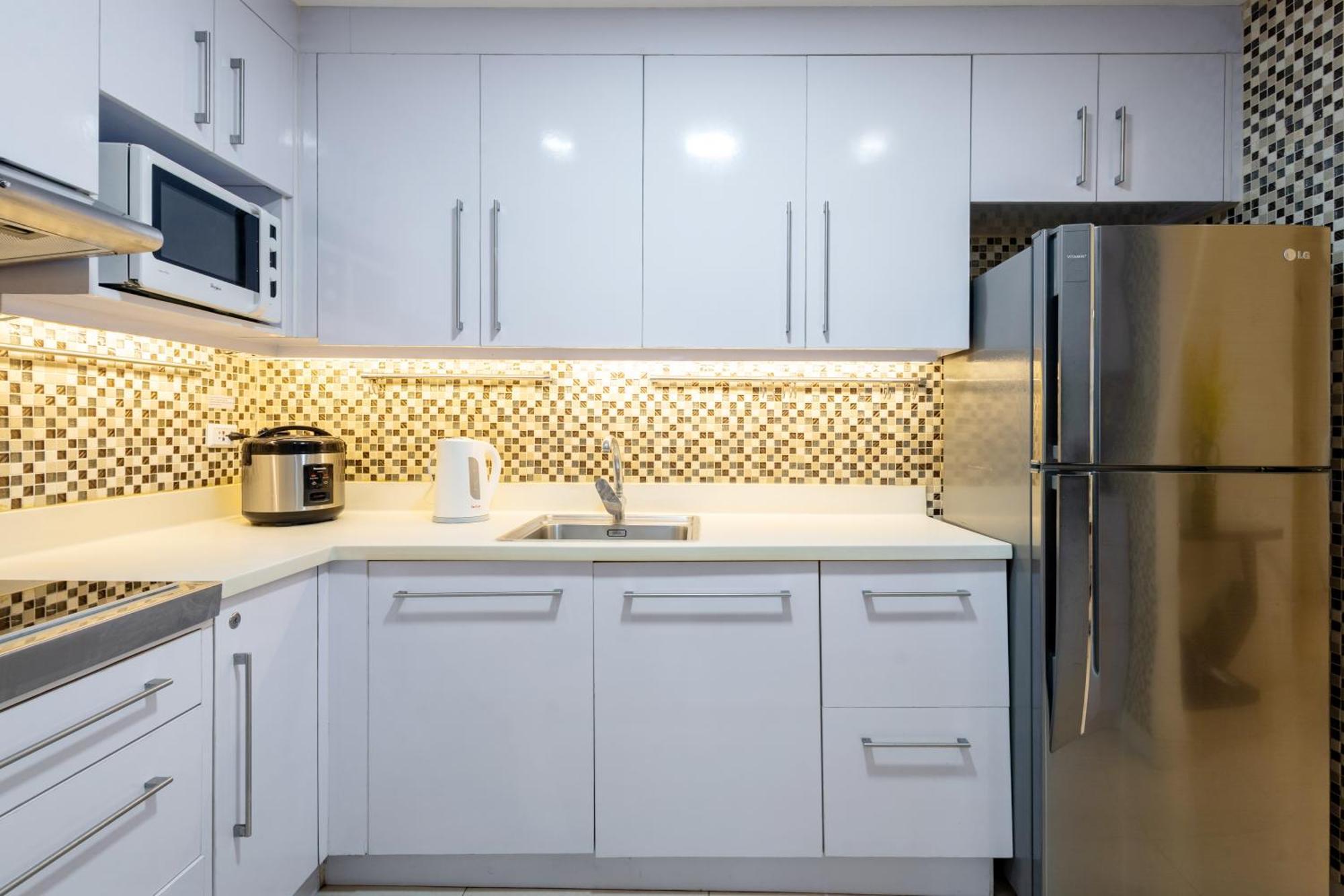 마닐라 New 2Br Of 86Sqm With Parking & Netflix In Bgc 아파트 외부 사진