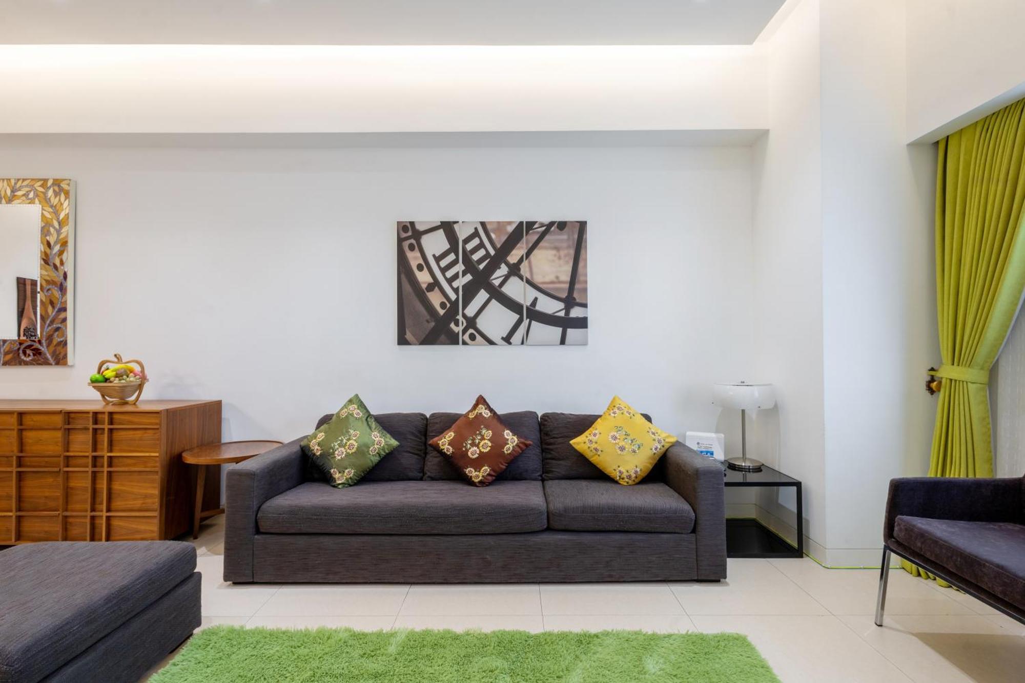 마닐라 New 2Br Of 86Sqm With Parking & Netflix In Bgc 아파트 외부 사진