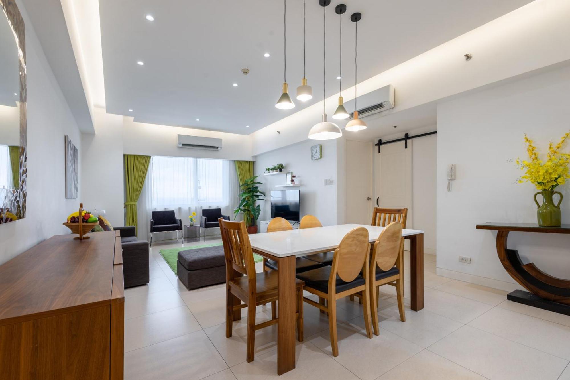 마닐라 New 2Br Of 86Sqm With Parking & Netflix In Bgc 아파트 외부 사진