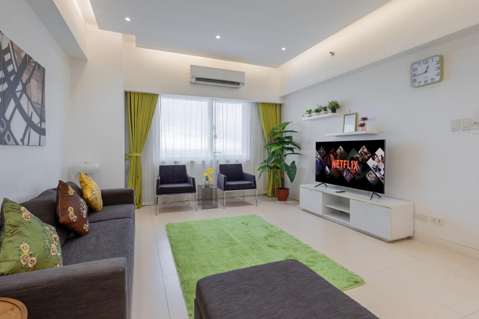 마닐라 New 2Br Of 86Sqm With Parking & Netflix In Bgc 아파트 외부 사진