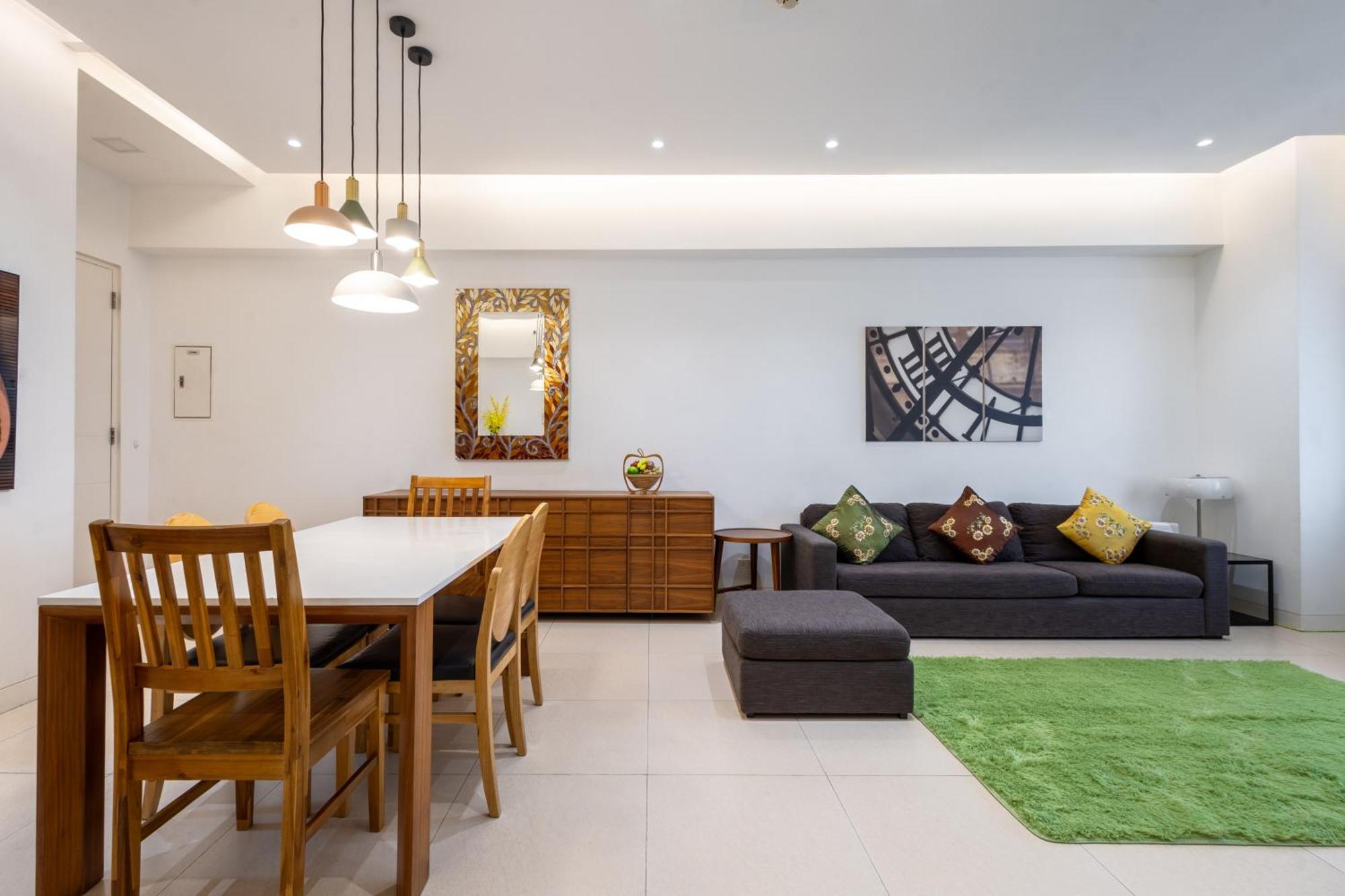 마닐라 New 2Br Of 86Sqm With Parking & Netflix In Bgc 아파트 외부 사진