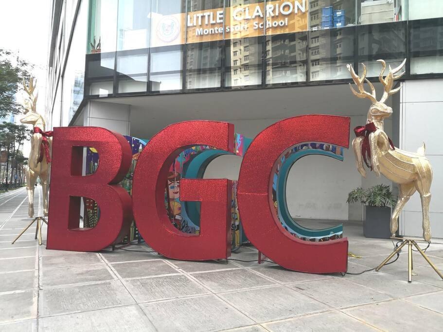 마닐라 New 2Br Of 86Sqm With Parking & Netflix In Bgc 아파트 외부 사진